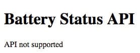 Mozilla entfernt Battery API und verhindert Nutzer Tracking!