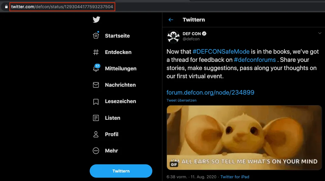 Address bar