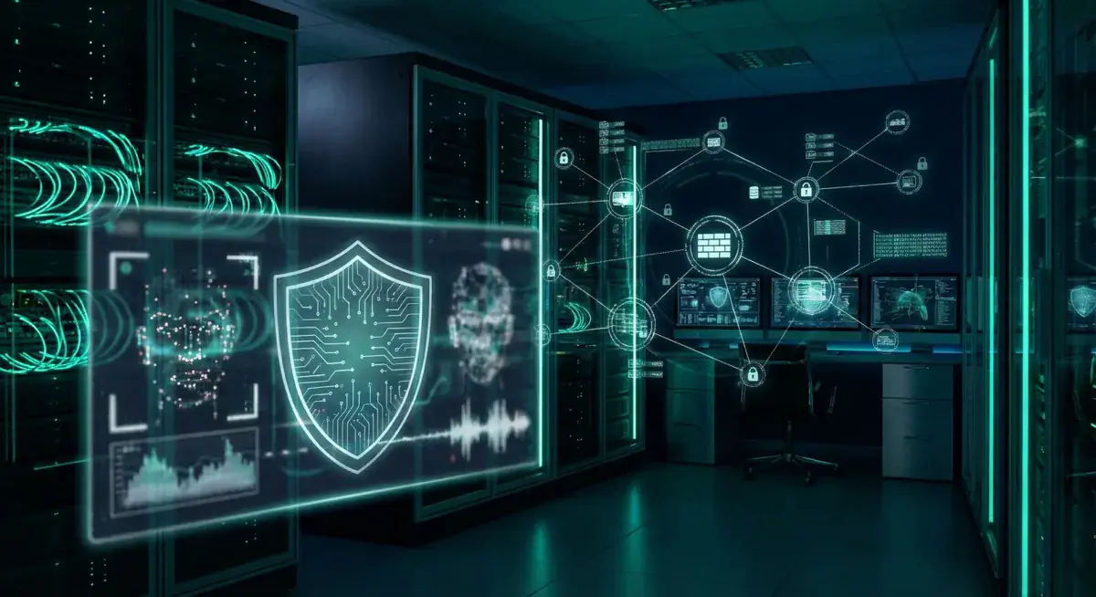 Wie Sie Deepfakes erkennen und sich effektiv davor schützen! - Illustration zu IT-Sicherheitsbewusstsein und Mitarbeiterschulung