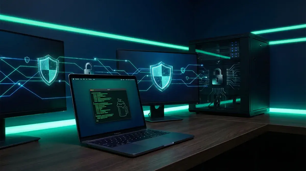 Hacken mit macOS - Hacking Tools mit Brew installieren - Hacking-Szene mit Sicherheitsanalyse