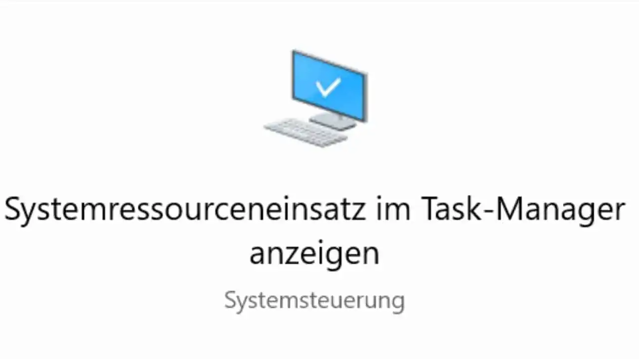 Task Manager - Shortcuts and Tricks